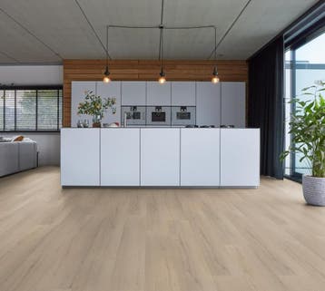 PARIS Beige Click PVC met geïntegreerde ondervloer / Klik, Ophalen of Verzenden, Nieuw