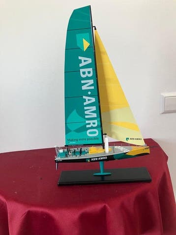 Maritieme objecten - ABN-AMRO 1 kleurt zwart - kunstof-