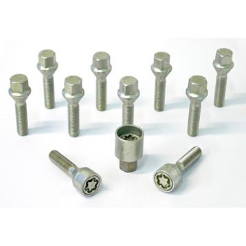 H&R Wielboutenset konisch M12x1.50 - Lengte 55mm - 10 stuks, Verzenden