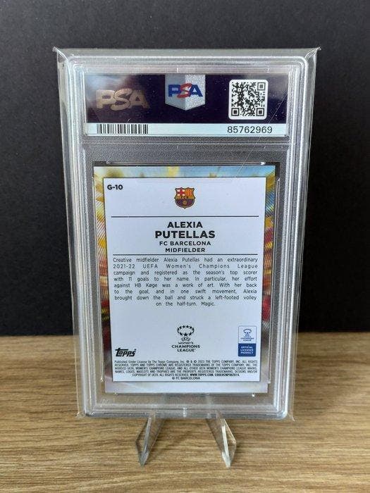 Topps Chrome Ucl Alexia Putellas Golazo - PSA Graded card, Collections, Autocollants