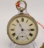 Robert Geneve - 800 Silver 6 Rubis - mechanical pocket watch