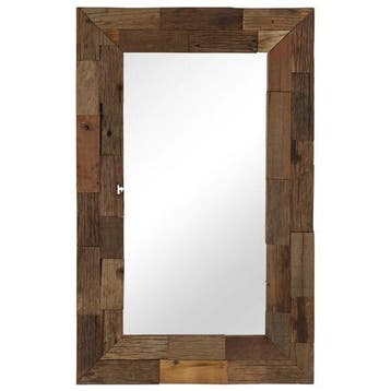 Miroir 50x80cm bois massif - Seconde chance a prix reduit, Verzenden