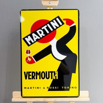 Panneau publicitaire Martini Vermouth Vintage – XXL 60 x 40