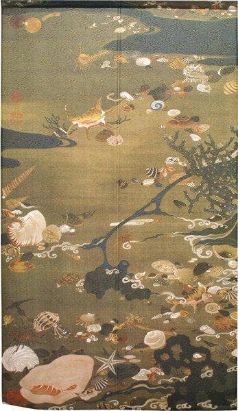 Décoration murale - Noren japonais pour porte et mur, rideau