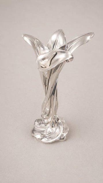 Marcello Giorgio - Kaarsenhouder - Zilver - Bloem van Licht
