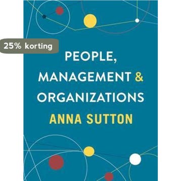 People Management and Organizations 9781137605047, Verzenden, Anna Sutton