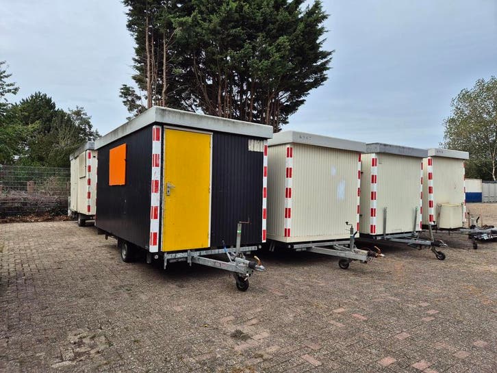 Snelverkeer schaftwagen salonwagen keetwagen pipowagen, Articles professionnels, Machines & Construction | Abris de chantier & Conteneurs