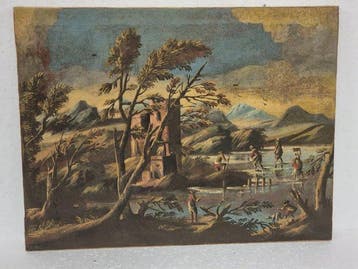 Francesco Foschi (1710-1780), Scuola di - Paesaggio con