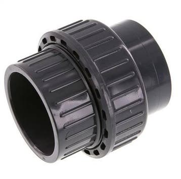 Raccord Union Pvc Socket 63x99mm FKM, Verzenden