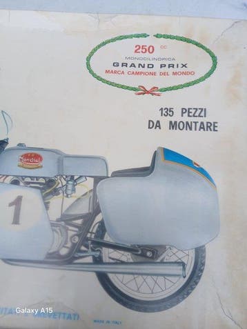 Protar 1:9 - Moto miniature - Grand Prix 250 cc Mod. 106