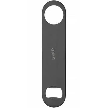 Flesopener | BarUp | RVS | Zwart | 180x40x2(h)mm HENDI, Verzenden