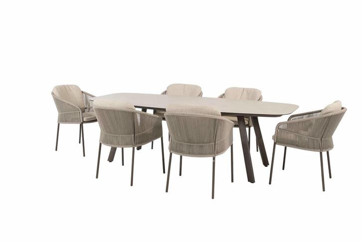 Taste by 4 Seasons Florence tuinset terre met Manolo tafel, Jardin & Terrasse, Ensembles de jardin
