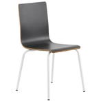 Stoel | DANIS | Grijs | Witte Poten | 485x530x820(h)mm, Verzenden