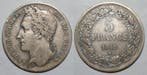 Belgique Belgie Km 3,2 5 Francs 1848 Leopold 1 Kopf mit L..., Verzenden