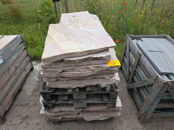 19 stuks Stuks Gekloven Kwartsiet 1300 x 500 x..., Nieuw