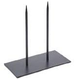 Metaalstaander metalen pin standaard solid 2 pinnen ca. 20, Huis en Inrichting, Woonaccessoires | Kunstplanten en Kunstbloemen