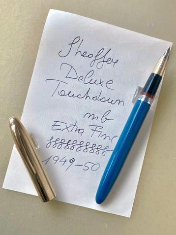 Sheaffer - Sheaffer Crest Deluxe Touchdown fountain pen