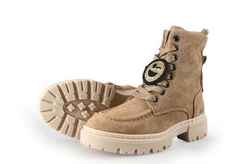 Nubikk Veterboots Meisjes in maat 28 Bruin, Kinderen en Baby's, Verzenden, Jongen of Meisje, Nubikk, Schoenen