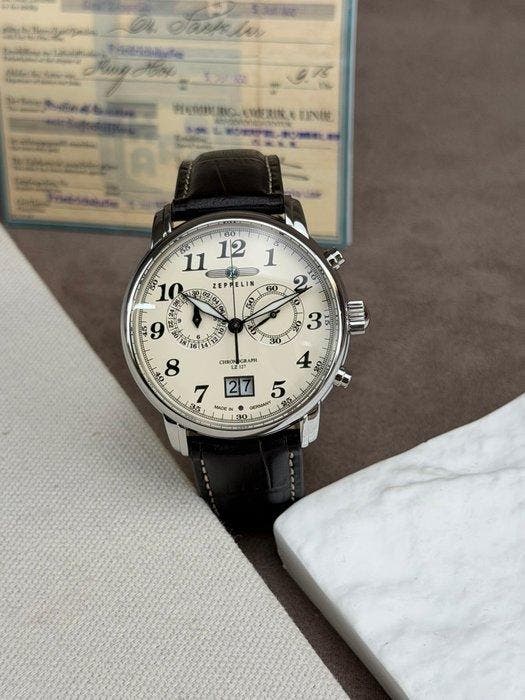 Zeppelin - Chronograph Date - LZ 127 - Z76845 - Heren -, Bijoux, Sacs & Beauté, Montres | Hommes