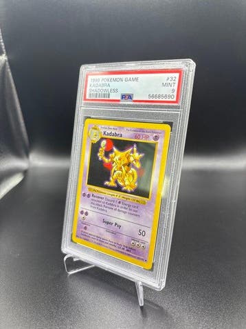 Pokémon - 1 Graded card - Kadabra #32 1999 Shadowless - PSA