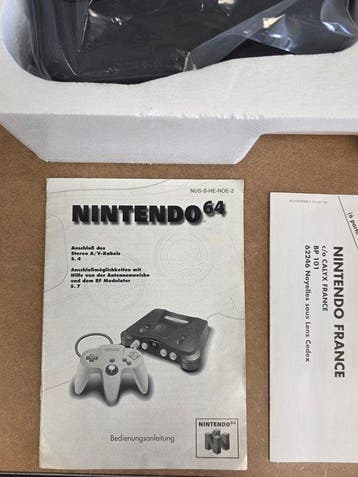 Nintendo - N64 - Limited Edition - Very Rare - Mario Pak