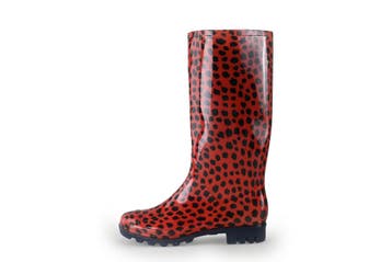 Xq Footwear Regenlaarzen in maat 37 Rood, Verzenden, Regenlaarzen