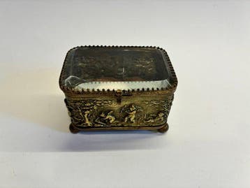 Cercueil - verre poli - Coffret de « Boudoir »