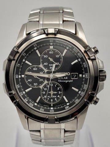 Seiko - Solar Chronograph - Zonder minimumprijs - SEIKO