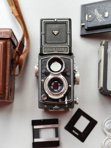 Rolleicord Vb TLR Camera Twin lens reflex camera (TLR), Audio, Tv en Foto, Nieuw