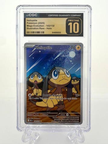 Pokémon - 1 Graded card - Helioptile - Mega Evolution -