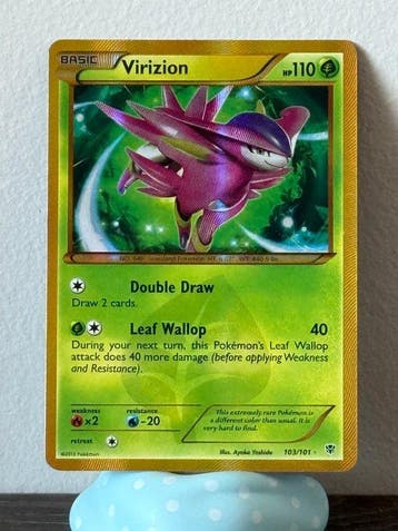 Pokémon - 1 Card - Virizion 103/101 Secret rare, Foil -, Nieuw