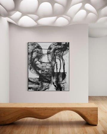Timo Wedell - Dream in Monochrome - XXL - Abstract Klein