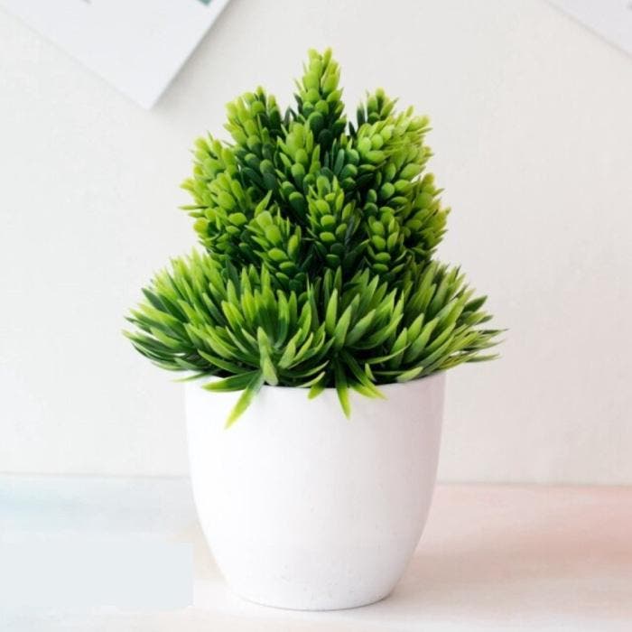 Kunst Bonsai Boom - Planten Nep Plant Plastic Decoratie, Huis en Inrichting, Woonaccessoires | Kunstplanten en Kunstbloemen, Nieuw