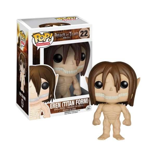 Funko Pop! Attack on Titan: Eren (Titan Form) #22, Collections, Jouets miniatures, Envoi
