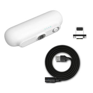 Magnetische Mini Powerbank 2600mAh voor iPhone Lightning  -, Verzenden, Nieuw, Stuff Certified®