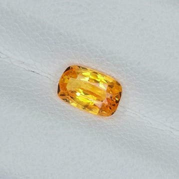 Sans prix de réserve Jaune Saphir - 0.99 ct - Gemological, Bijoux, Sacs & Beauté