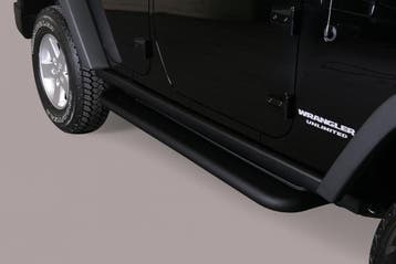 Side Bars | geschikt voor Jeep | Wrangler Unlimited 12- 4d s, Verzenden