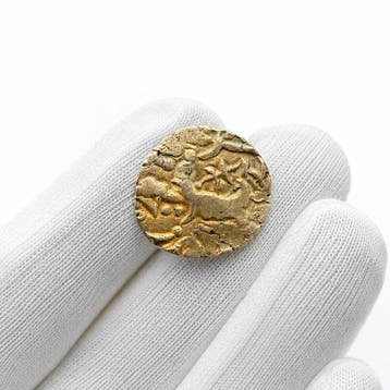 Kashmir India. Vinayaditya. Dinar 5th Century