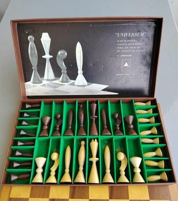 Schaakspel - ANRI Universum Space Age Chess Set by Arthur