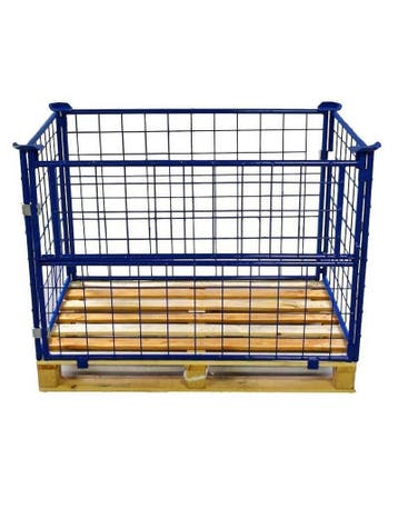 Opzetrand staal voor euro pallet klapraam gaascontainer, Ophalen of Verzenden, Nieuw