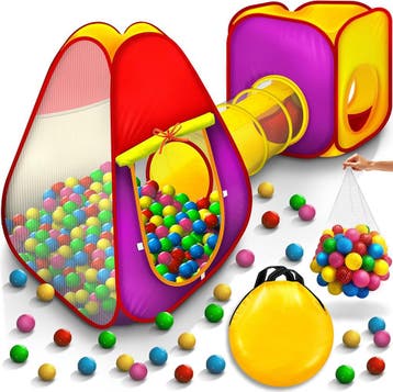 Speeltent - Kindertent - Speelhuisje - Met ballen - KIDUKU®, Kinderen en Baby's, Verzenden, Nieuw