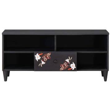 vidaXL Opbergkasten Multikleur 100 x 33,5 x 46 cm Massief, Verzenden, Nieuw