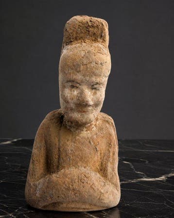 Oud-Chinees, Han-dynastie Terracotta Hofdame /