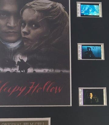 Sleepy Hollow - Framed Film Cell Display with COA, Nieuw