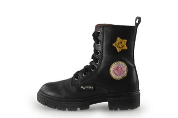 Muyters Veterboots Meisjes in maat 27 Zwart, Verzenden, Schoenen