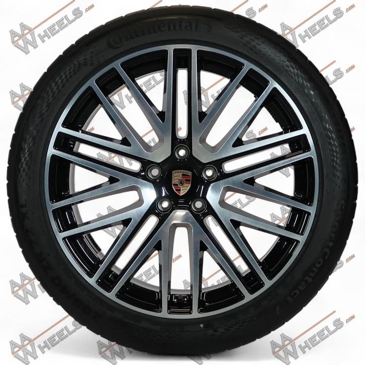 Porsche Cayenne E3 II Turbo 22 inch originele velgen 9Y06010, Autos : Pièces & Accessoires, Pneus & Jantes, Enlèvement ou Envoi