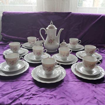 Winterling Röslau - Service à café (30) - Porcelaine -, Antiquités & Art