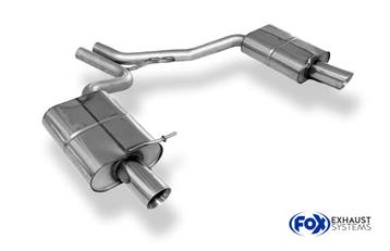 FOX Audi A4 type B6 einddemper rechts/links - 1x90 type 25 r, Verzenden, Nieuw