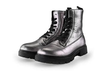 Muyters Veterboots Meisjes in maat 31 Zilver, Verzenden, Jongen of Meisje, Schoenen, Nieuw
