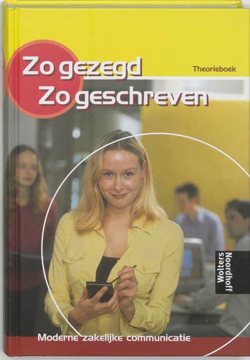 Zo gezegd, zo geschreven Theorieboek 9789001136222, Boeken, Schoolboeken, Verzenden, Gelezen, P. van Isselt